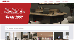 Desktop Screenshot of mempel.com.br